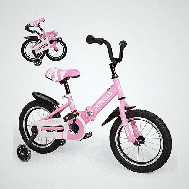 14/16/18 Inch Folding Kids Bike with Training Wheels, Gifts for Girl&Boy Age...