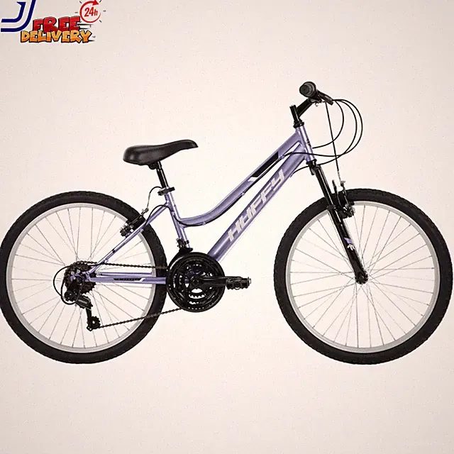 24" Rock Creek Mountain Bike Fits Riders 4'8" 5'8" Purple AdultWomen'S