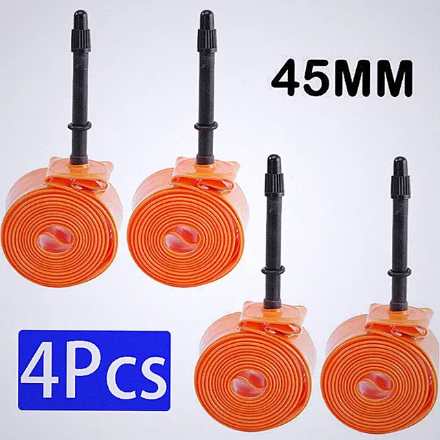 4PCS Ultralight Bicycle TPU Inner Tube 700C 18/32C | Road Bike | 45mm | USA