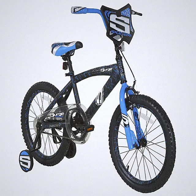 BOYS KIDS TRAINING BIKE 18-Inch Wheels BMX Bicycle Ages 6-9 Red/Green/Blue