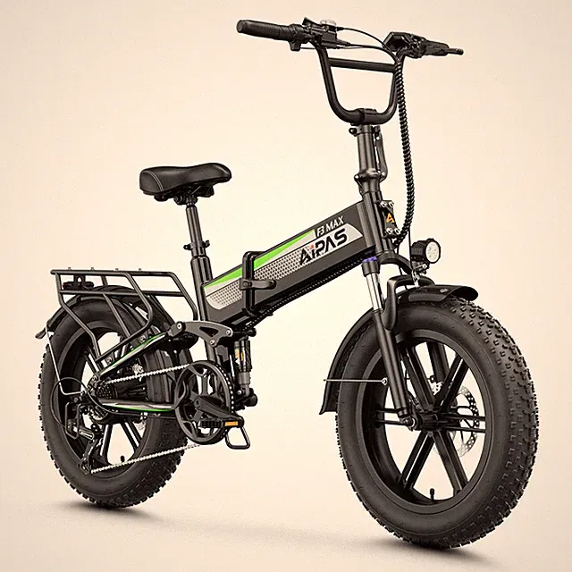Folding Electric Bike Peak 1800W Ebike for Adults 28Mph Top Speed 85Mile Commute