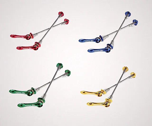 Mowa Road Cyclocross Gravel eBike Cycle Ti Skewers Titanium-Axle Qr Levers Bike