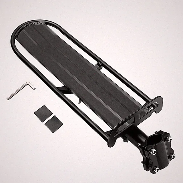 Retractable Bike Luggage Cargo Rack Aluminum Alloy Bicycle Pannier Bag Holder...