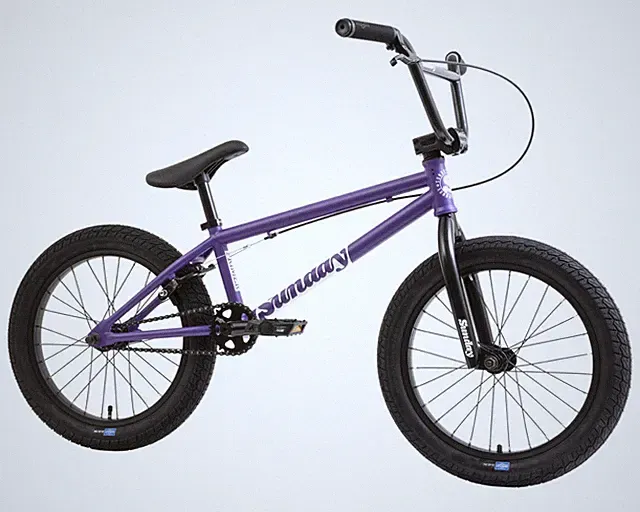 Sunday Primer 18" BMX Bike (18.5" Toptube) (Matte Grape Soda) [SBX-2657-MGRPS]