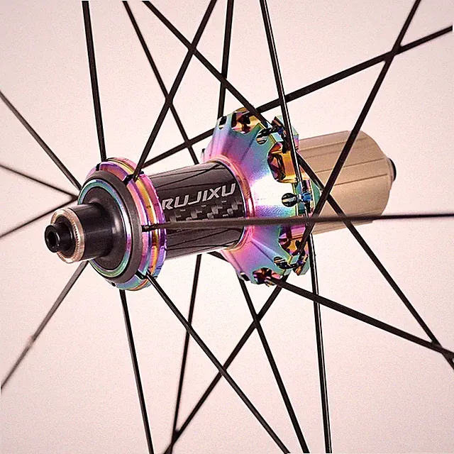 Ultra-light 700C Road Bicycle Wheelset V Brake Clincher Bike Alloy Wheels 18H