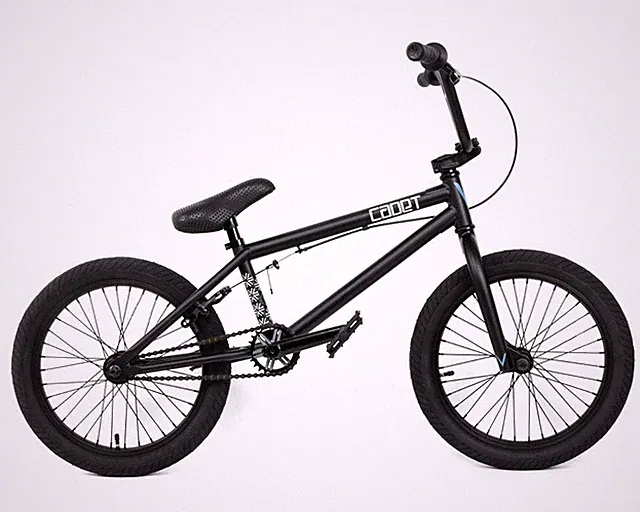 Verde Cadet 18" BMX Bike (18" Toptube) (Black) [CB6247]