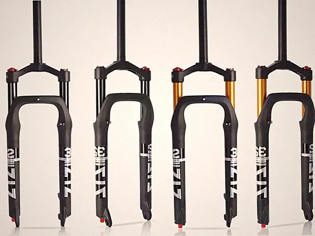 ZTZ 26" Fat Tire MTB Air Suspension Fork, for Snow Beach XC Mountain Bike - HOT